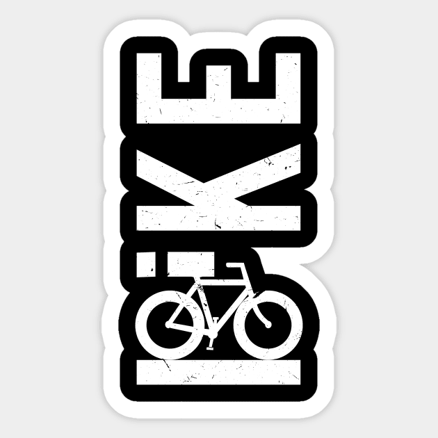 BIKE Word Art Illustration